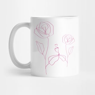 Amour des fleures Mug